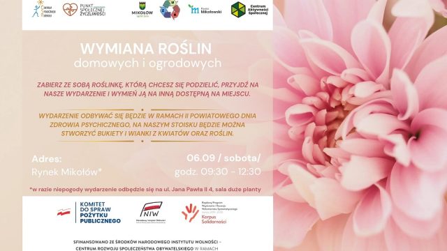 Kochasz rośliny? Wymień się nimi na mikołowskim rynku