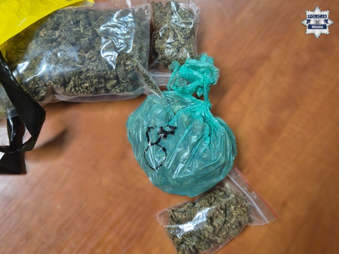 Mikołów: Dwóch mężczyzn zatrzymanych z marihuaną – grozi im 10 lat więzienia